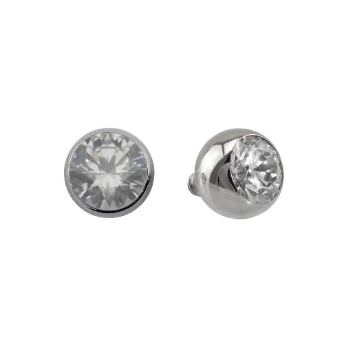 Threaded Gem Bead