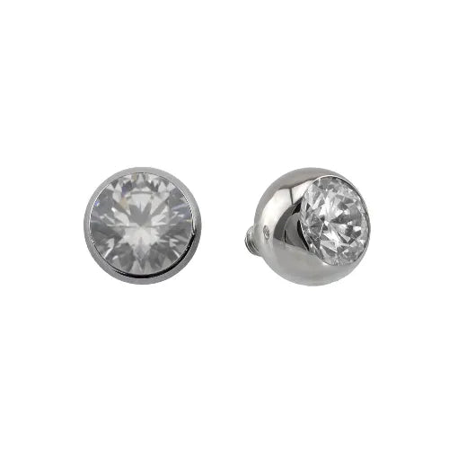 Threaded Gem Bead