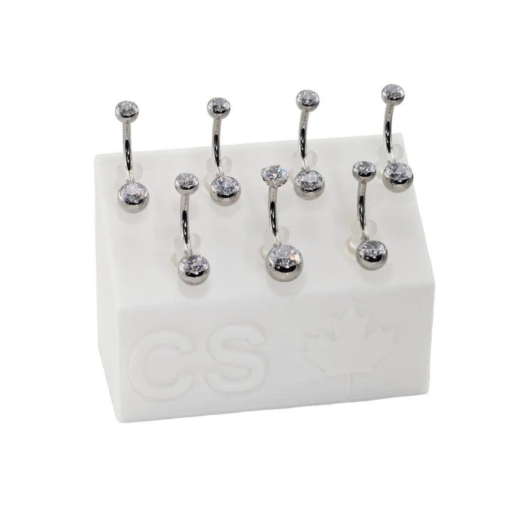 Curved Shaft Display Block