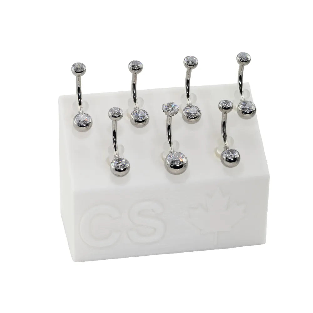 Curved Shaft Display Block