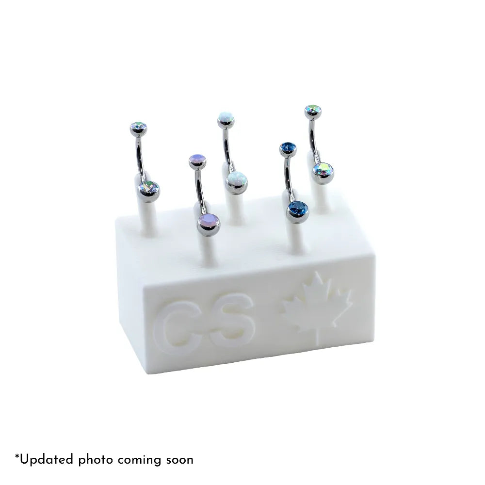 Curved Shaft Display Block