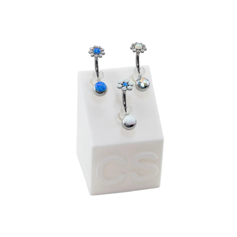 Curved Shaft Display Block