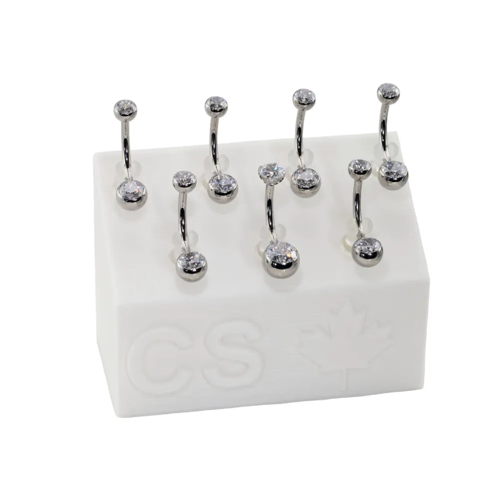 Curved Shaft Display Block