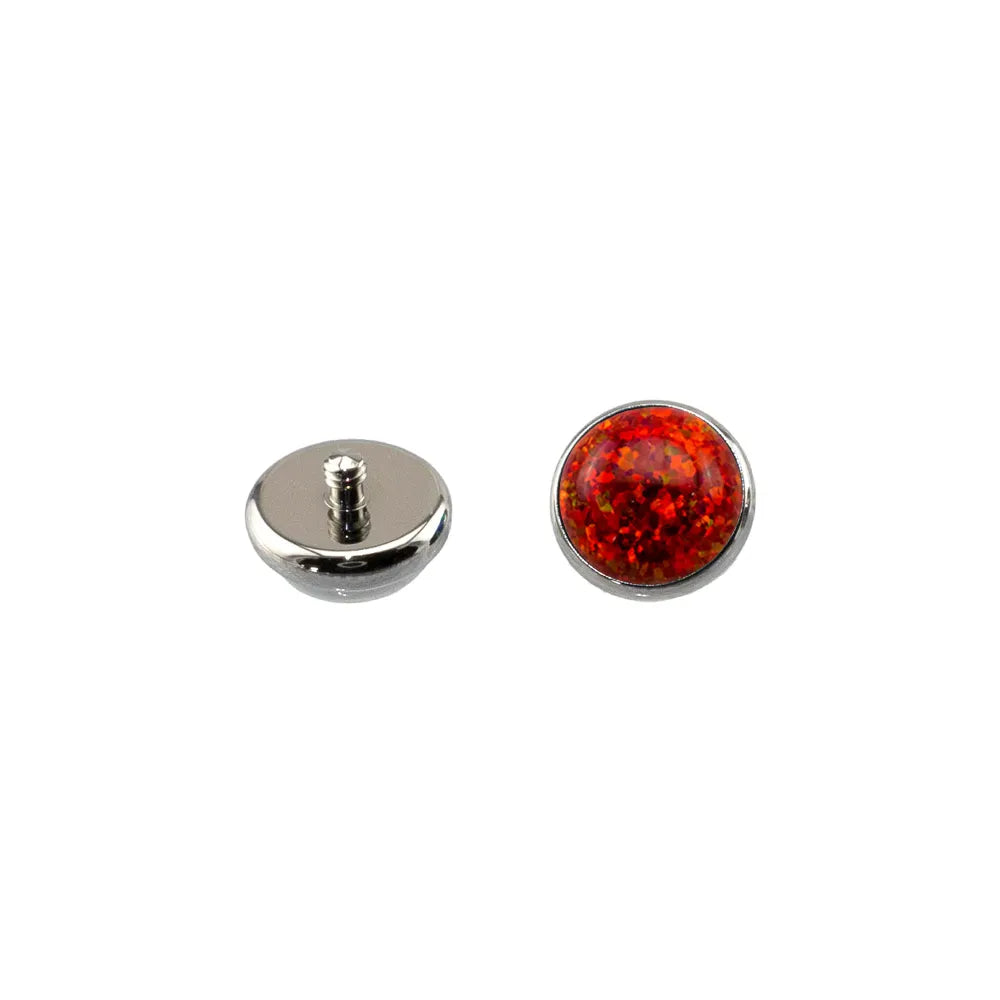 Threaded Bezel Set Cabochon