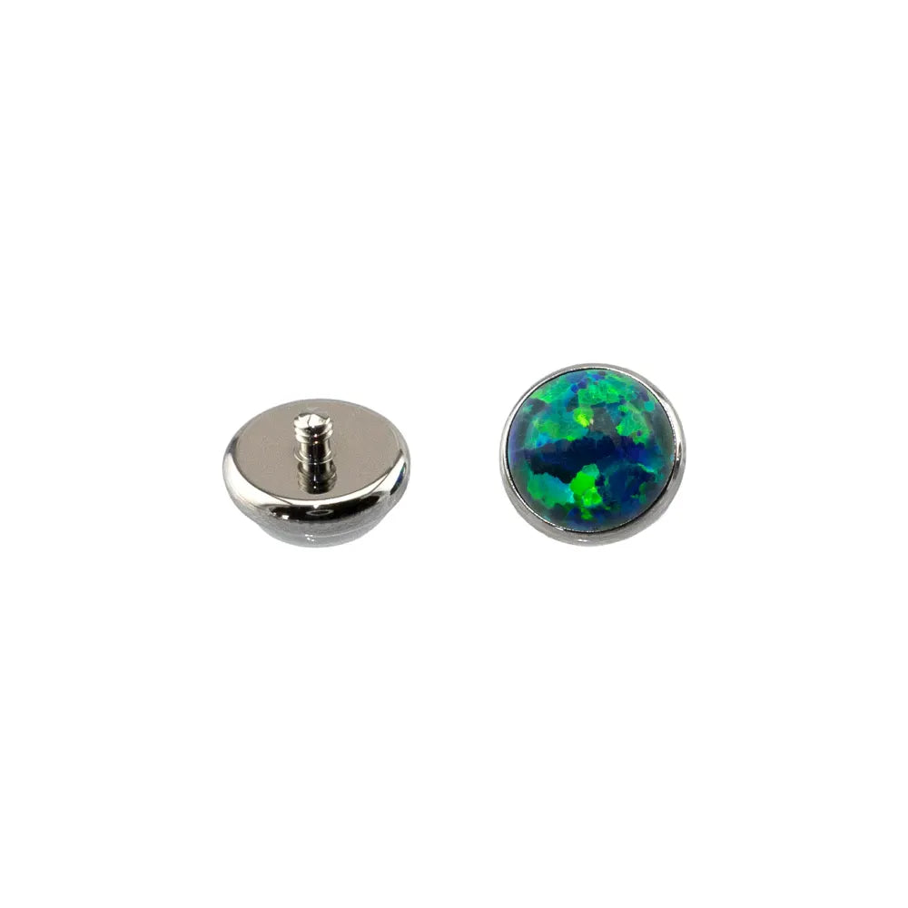 Threaded Bezel Set Cabochon