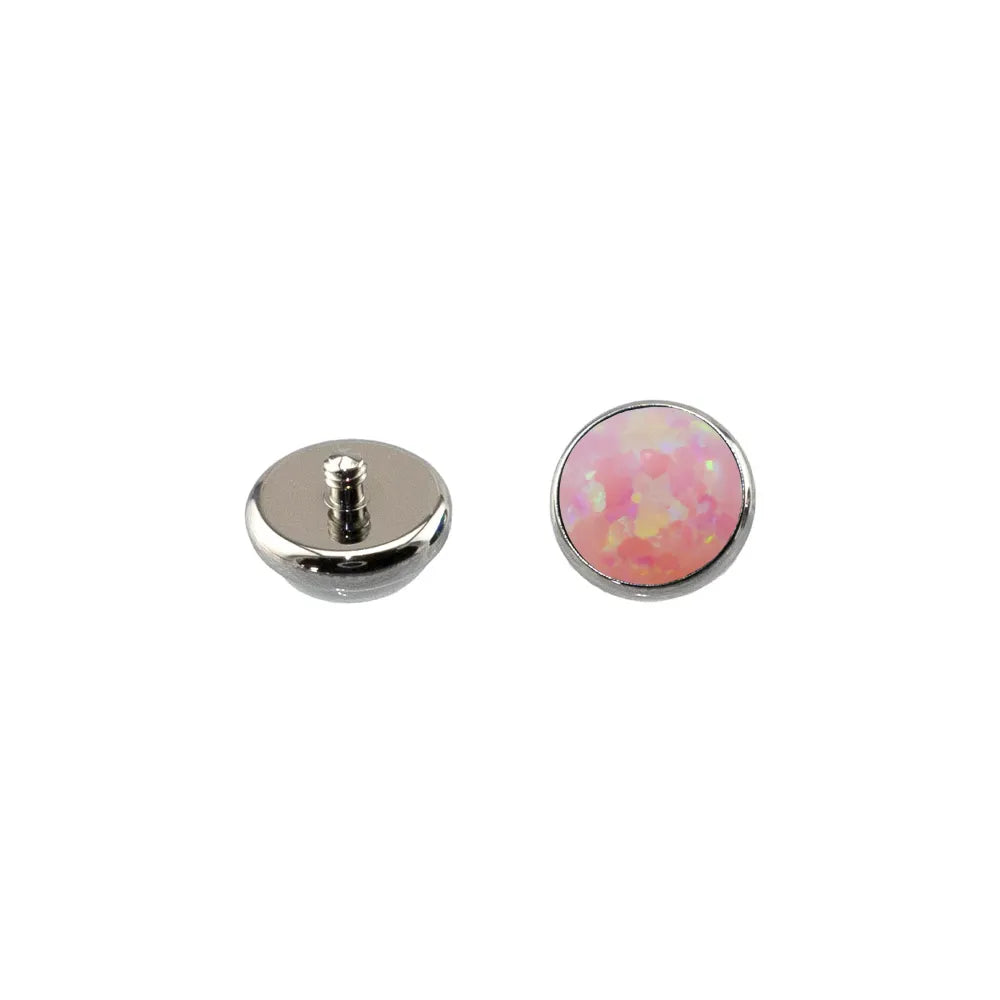 Threaded Bezel Set Cabochon