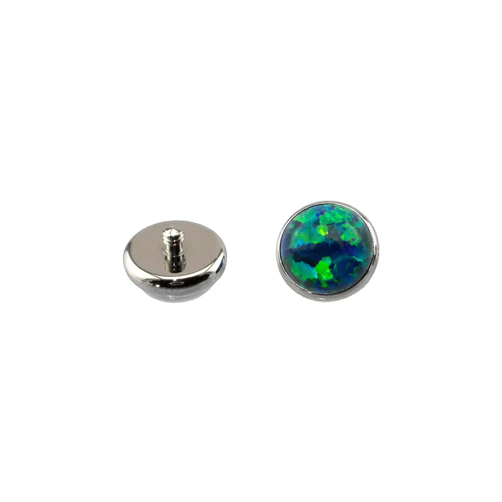 Threaded Bezel Set Cabochon