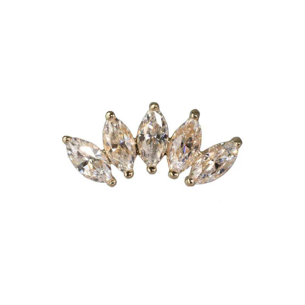 Gold Marquise Fan