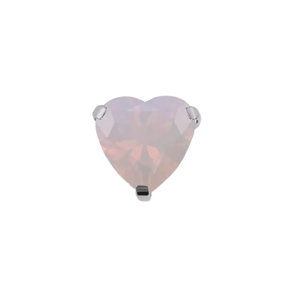 Heart Prong Set Gem