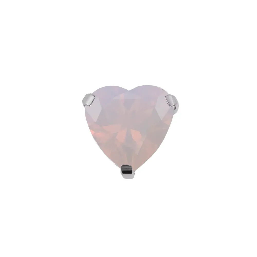 Heart Prong Set Gem