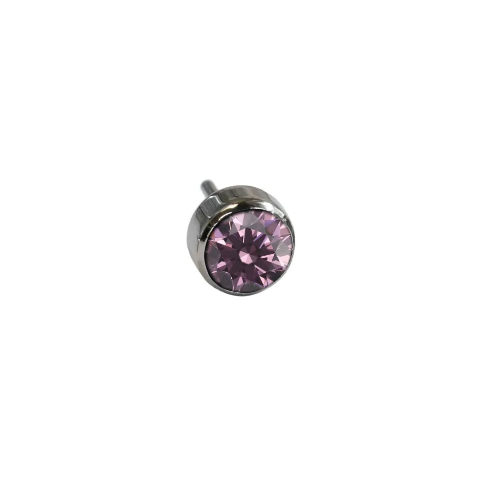 Pink 2.0 - Bezel Set Gem