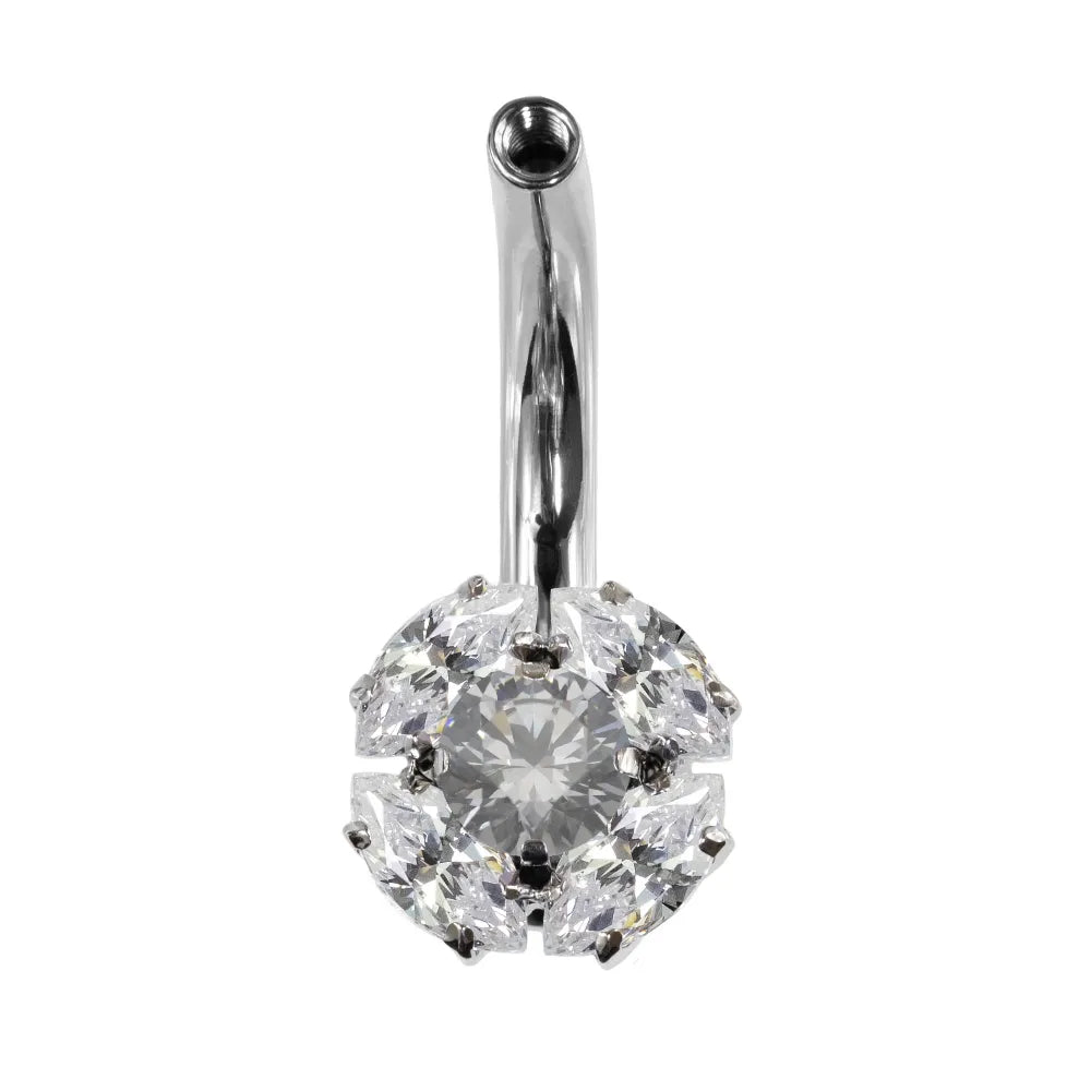 Interchangeable Navel Curve w/ Poppy