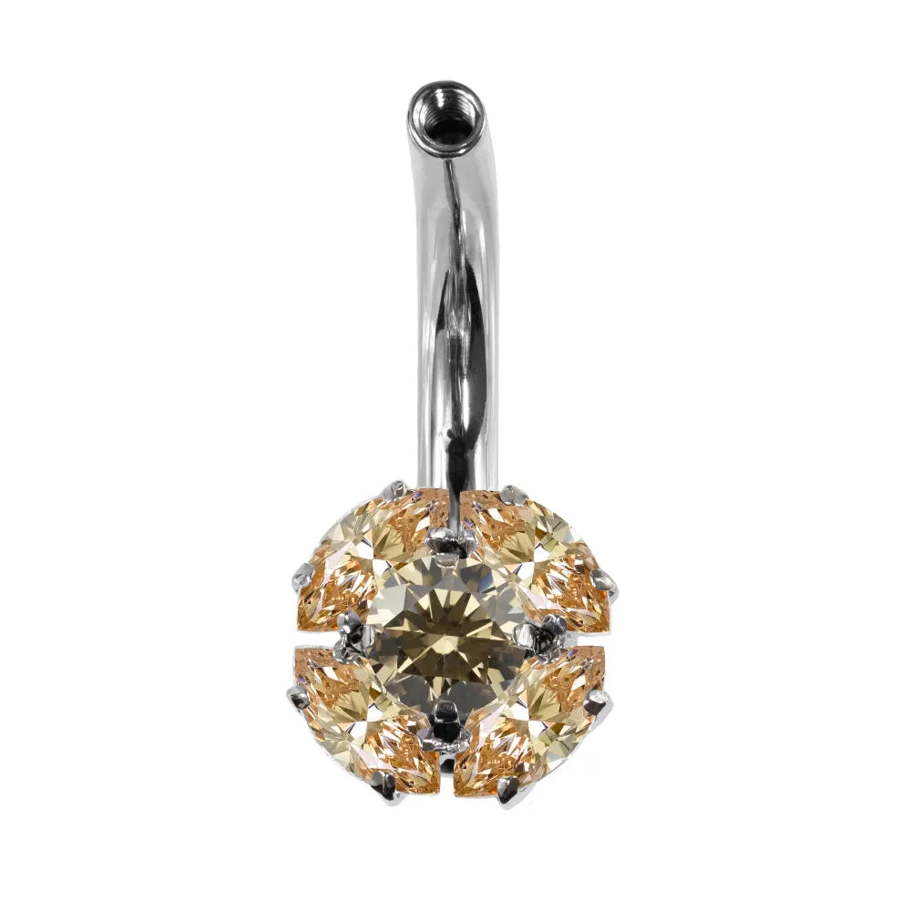 Interchangeable Navel Curve w/ Poppy